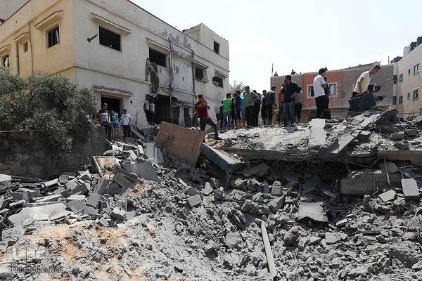 چهارمین روز تجاوز وحشیانه رژیم صهیونیستی به نوار غزه