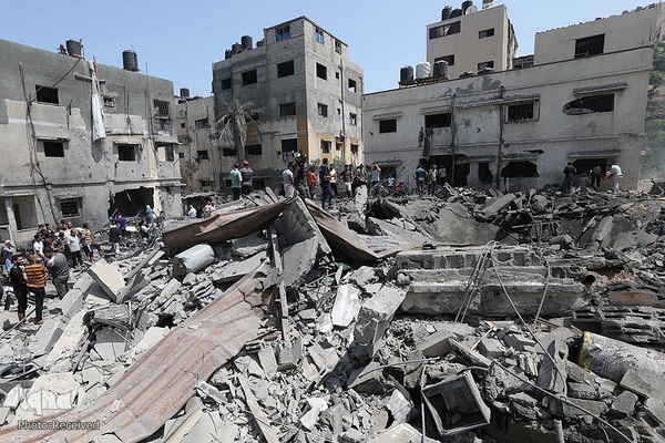 چهارمین روز تجاوز وحشیانه رژیم صهیونیستی به نوار غزه