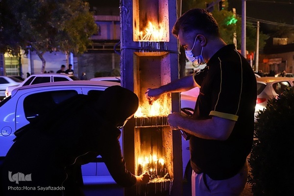 حسینیه ایران؛ مراسم شام غریبان حسینی در اهواز