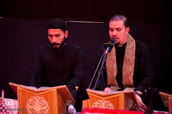 محفل انس با قرآن کریم در شب عاشورا در قرارگاه حسینی