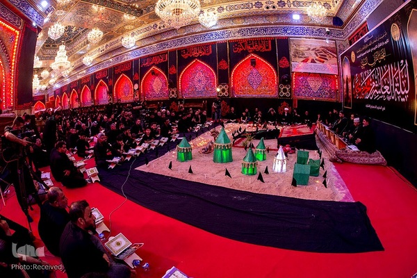 محفل انس با قرآن کریم در شب عاشورا در قرارگاه حسینی
