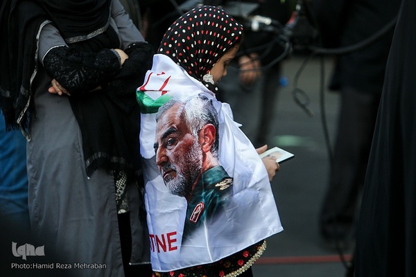 تجمع ضد صهیونیستی در میدان فلسطین