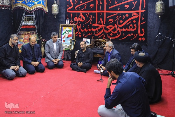 دیدار جامعه قرآنی با خانواده شهید عبدالله مداح