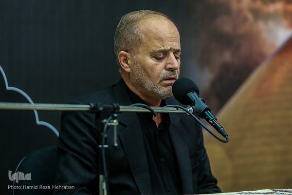 احمد زین‌العابدین، مداح اهل بیت در بزرگداشت حجت الاسلام والمسلمین حاج محمدرضا شهیدی پور