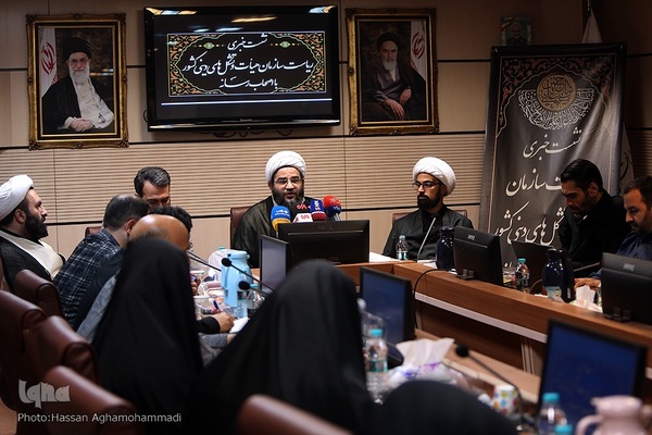 نشست خبری حجت الاسلام والمسلمین مجید باباخانی، رئیس سازمان هیأت و تشکل‌های دینی کشور