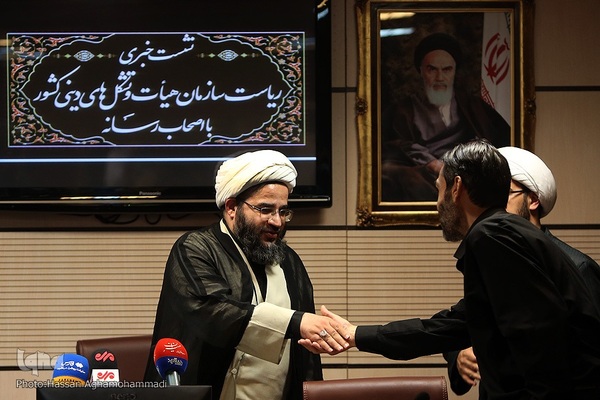 نشست خبری حجت الاسلام والمسلمین مجید باباخانی، رئیس سازمان هیأت و تشکل‌های دینی کشور