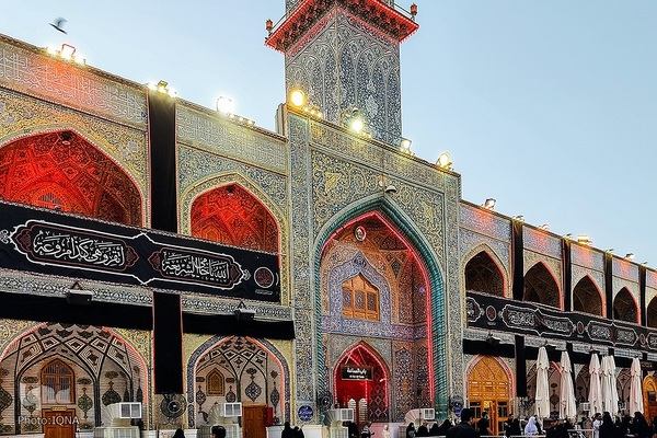 حال و هوای حرم مطهر امام علی در آستانه اربعین حسینی