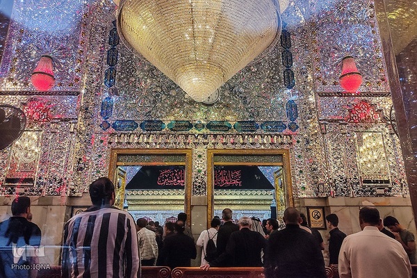 حال و هوای حرم مطهر امام علی در آستانه اربعین حسینی