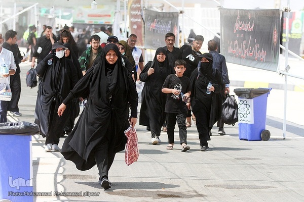 بازگشت زائران از مرز چذابه