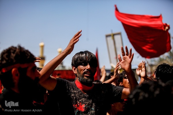 لحظه‌های دلتنگی در آستان حسینی