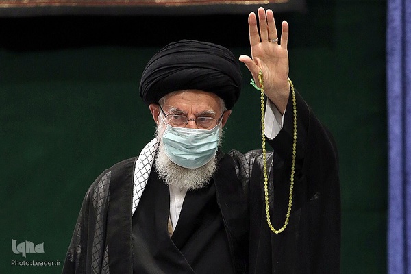 مراسم عزاداری اربعین حسینی با حضور رهبر انقلاب اسلامی در حسینیه‌ی امام خمینی (ره)