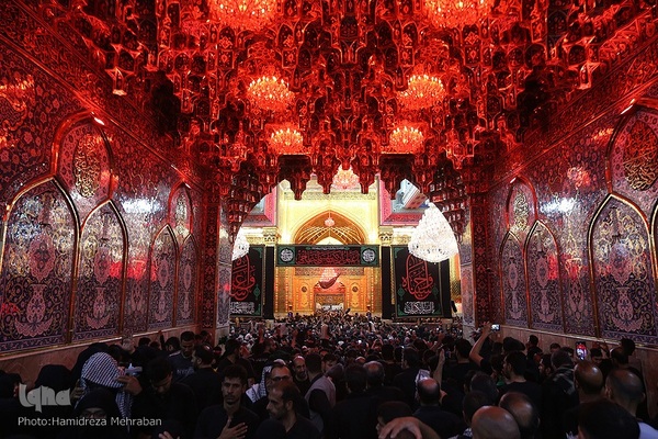 آستان مقدس عباسی در روز اربعین حسینی