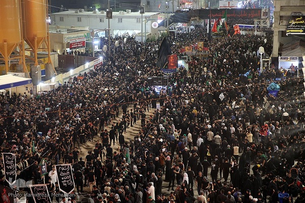 کربلای معلی در شب اربعین حسینی