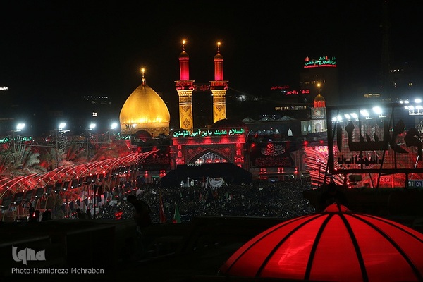 کربلای معلی در شب اربعین حسینی