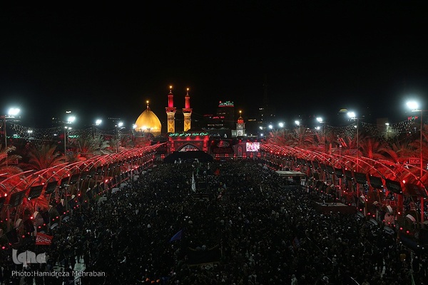 کربلای معلی در شب اربعین حسینی