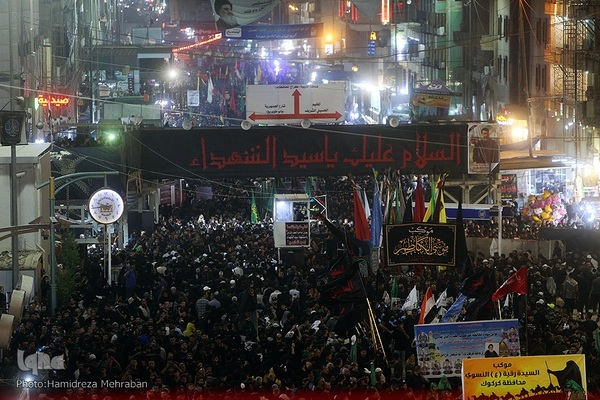 کربلای معلی در شب اربعین حسینی