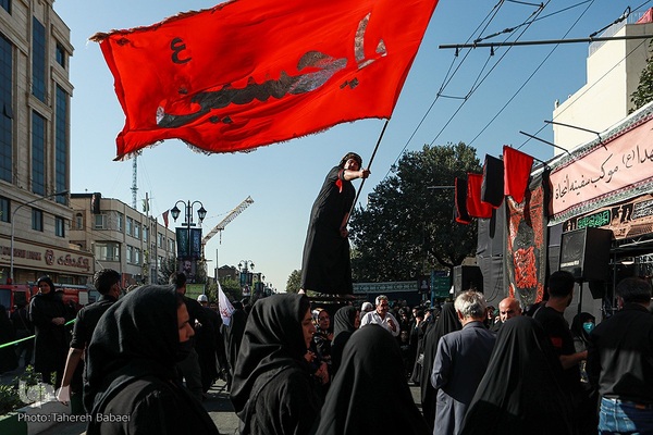 آیین پیاده‌روی جاماندگان اربعین حسینی در تهران(۲)
