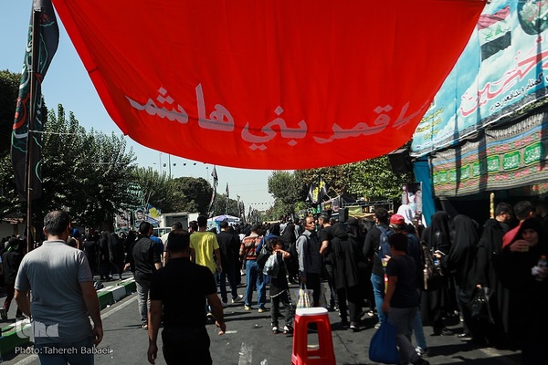 آیین پیاده‌روی جاماندگان اربعین حسینی در تهران(۳)