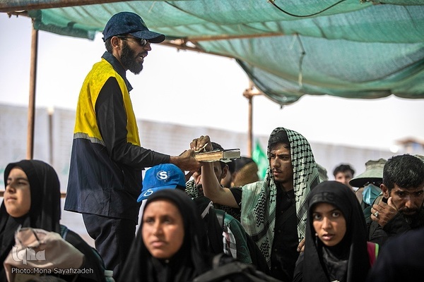 بازگشت زائران اربعین از مرز شلمچه