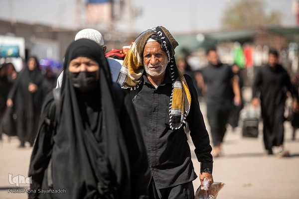 بازگشت زائران اربعین از مرز شلمچه