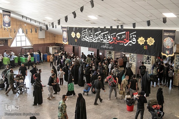 بازگشت زائران اربعین از مرز شلمچه