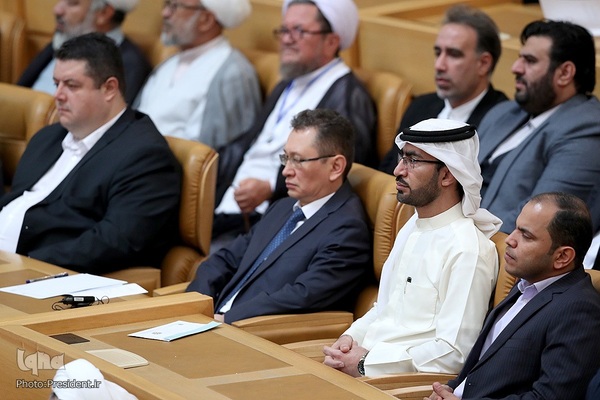 آیین گشایش سی و ششمین کنفرانس بین‌المللی وحدت اسلامی