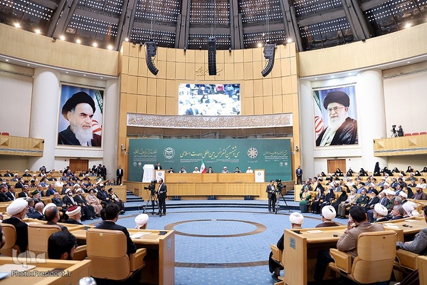 آیین گشایش سی و ششمین کنفرانس بین‌المللی وحدت اسلامی