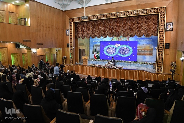 تجلیل از حفاظ کل قرآن کریم مرکز آموزش قرآن آستان مقدس حضرت عبدالعظیم (ع)