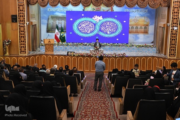 تجلیل از حفاظ کل قرآن کریم مرکز آموزش قرآن آستان مقدس حضرت عبدالعظیم (ع)