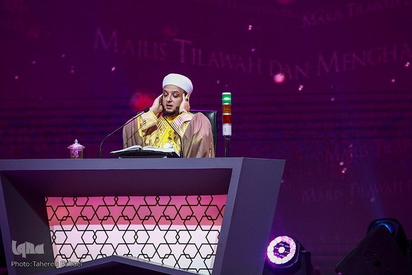 شب پایانی رقابت‌های بین‌المللی قرآن مالزی با حضور ملکه