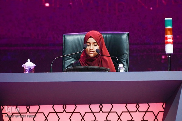 شب پایانی رقابت‌های بین‌المللی قرآن مالزی با حضور ملکه