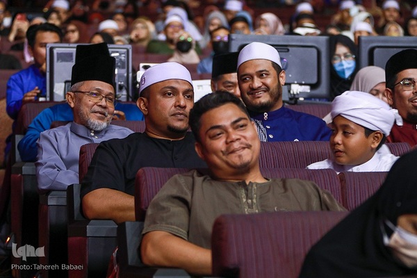 شب پایانی رقابت‌های بین‌المللی قرآن مالزی با حضور ملکه