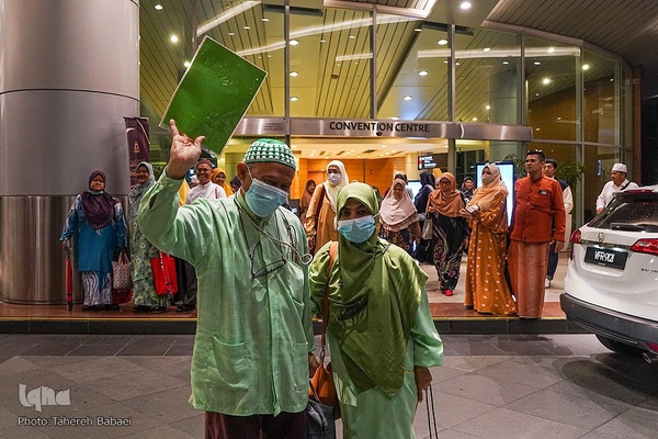 شب پایانی رقابت‌های بین‌المللی قرآن مالزی با حضور ملکه