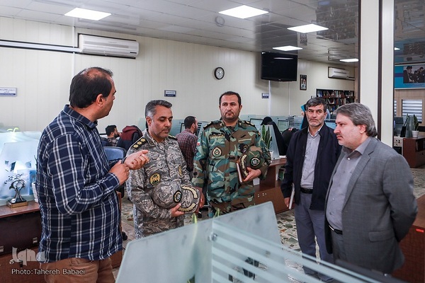 بازدید سرهنگ تندرو از ایکنا