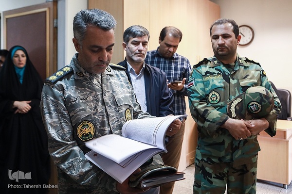 بازدید سرهنگ تندرو از ایکنا