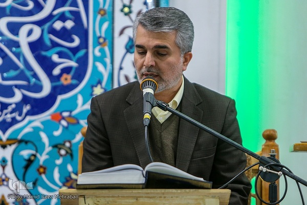 محمدتقی میرزاجانی در جشن ختم قرآن مسجد جامع پیامبر اعظم(ص)