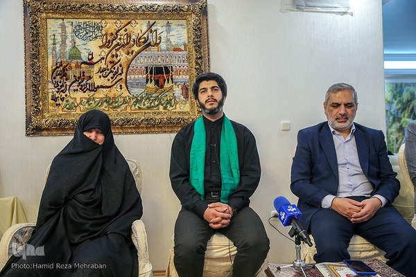 دیدار با خانواده شهید قرآنی فریدالدین معصومی