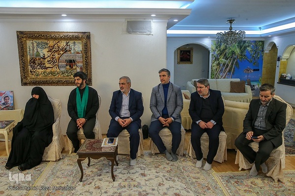 دیدار با خانواده شهید قرآنی فریدالدین معصومی