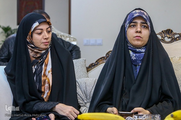 دیدار با خانواده شهیدان اربابی و شعبانلو