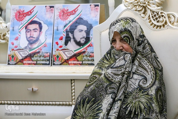 دیدار با خانواده شهیدان اربابی و شعبانلو