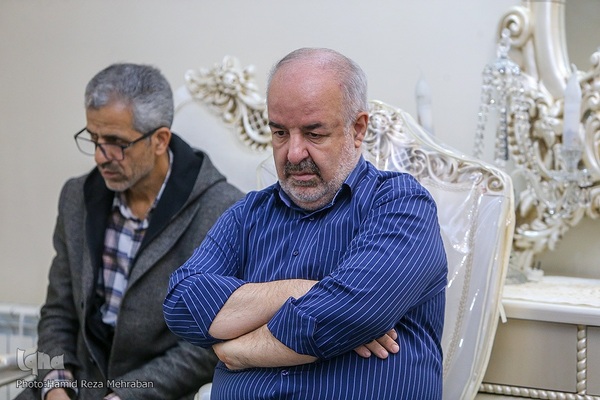 دیدار با خانواده شهیدان اربابی و شعبانلو