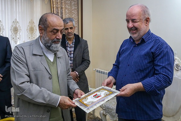 دیدار با خانواده شهیدان اربابی و شعبانلو