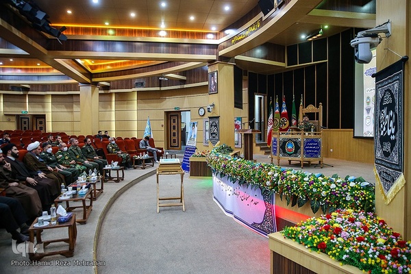 افتتاحیه مرحله نهایی بیست و یکمین دوره مسابقات قرآن دانشجویان دانشگاه های افسری آجا