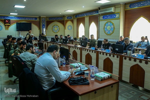 افتتاحیه مرحله نهایی بیست و یکمین دوره مسابقات قرآن دانشجویان دانشگاه های افسری آجا