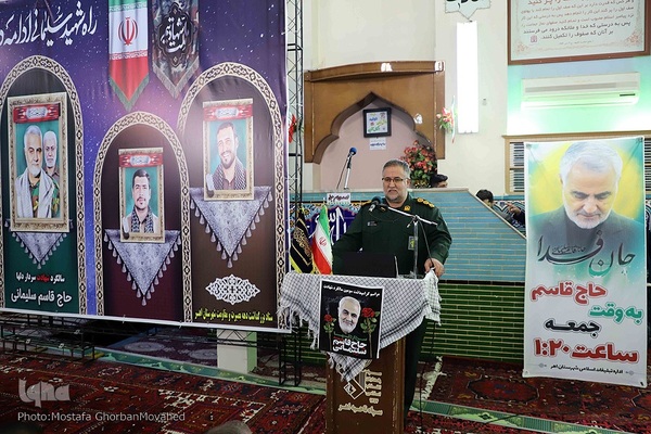 مراسم گرامیداشت سومین سالگرد شهادت سردار سرافراز سپاه اسلام حاج قاسم سلیمانی در اهر