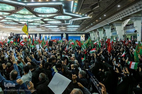 بزرگداشت شهادت سردار سلیمانی در مصلی تهران