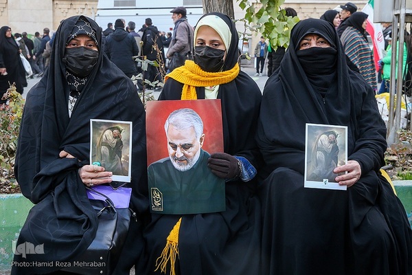 بزرگداشت شهادت سردار سلیمانی در مصلی تهران