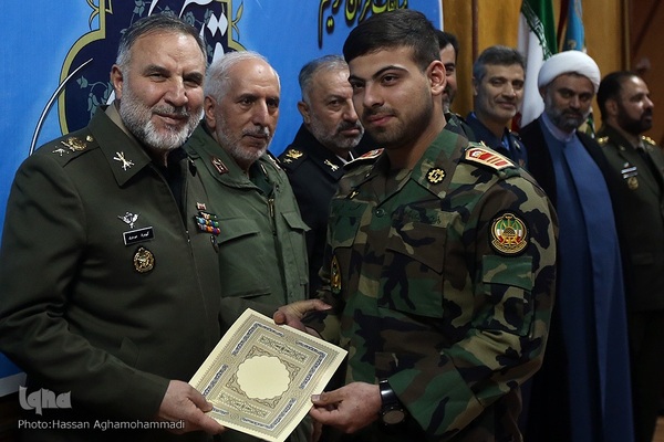 آیین اختتامیه مرحله نهایی چهل و دومین دوره مسابقات قرآن کریم ارتش