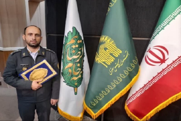 سروان حسن ضابط، مدیر قرآن، عترت و نماز منطقه پدافند هوایی شمال کشور