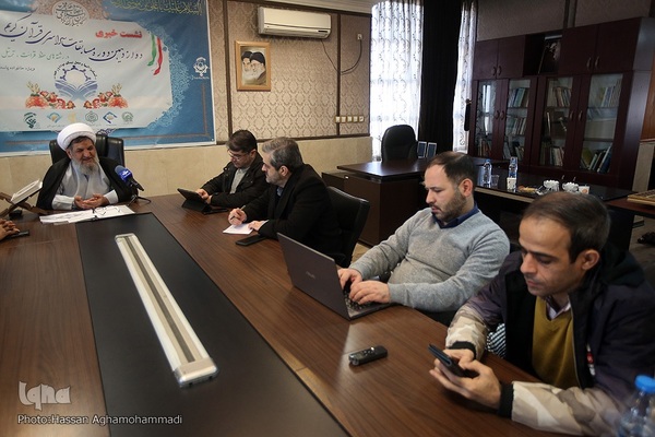 نشست خبری دوازدهمین دوره مسابقات قرآن سراسری خانواده‌های سپاه